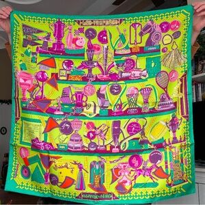 100% Authentic Les Trope’es Hermes Scarf